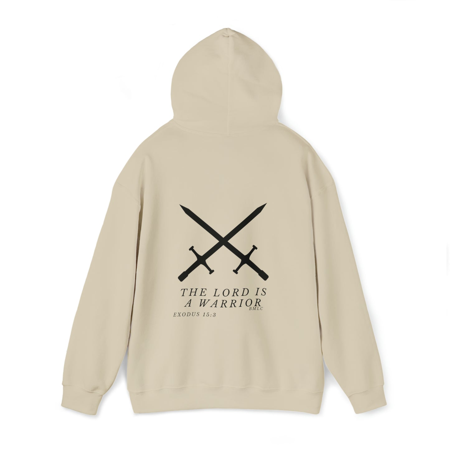 The Lord is a Warrior Heavy Blend™ Hooded Sweatshirt