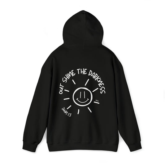 Outshine the Darkness Heavy Blend™ Hooded Sweatshirt