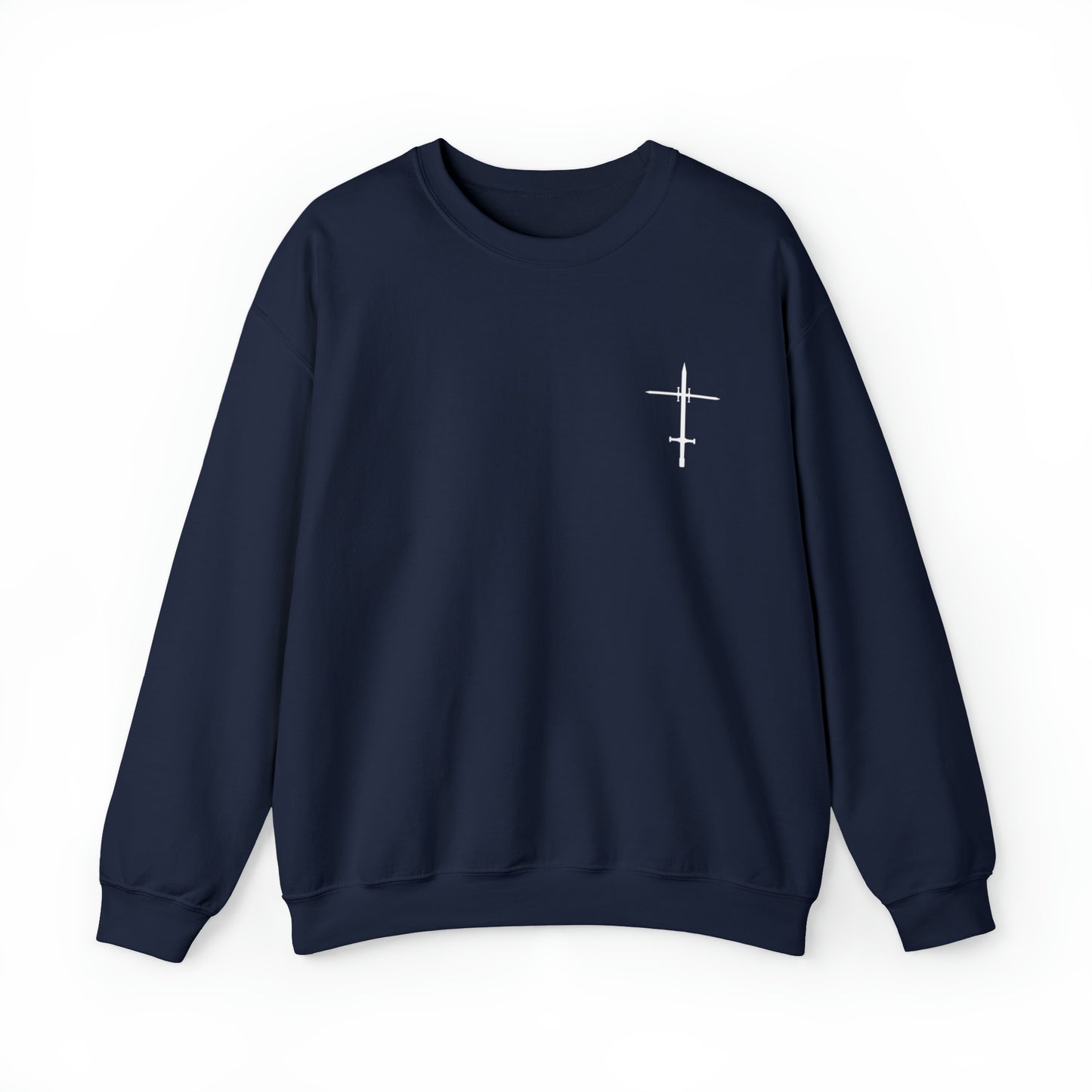 The Lord is a Warrior Heavy Blend™ Crewneck Sweatshirt