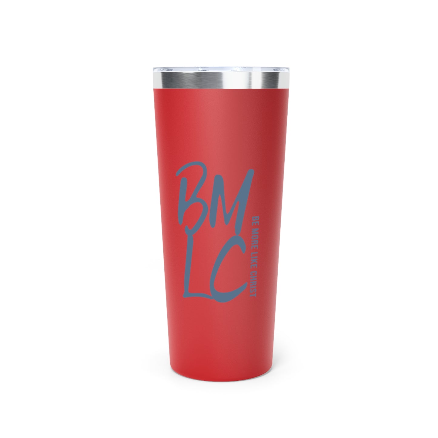 "Be More Like Christ" Copper Vacuum Insulated Tumbler, 22oz