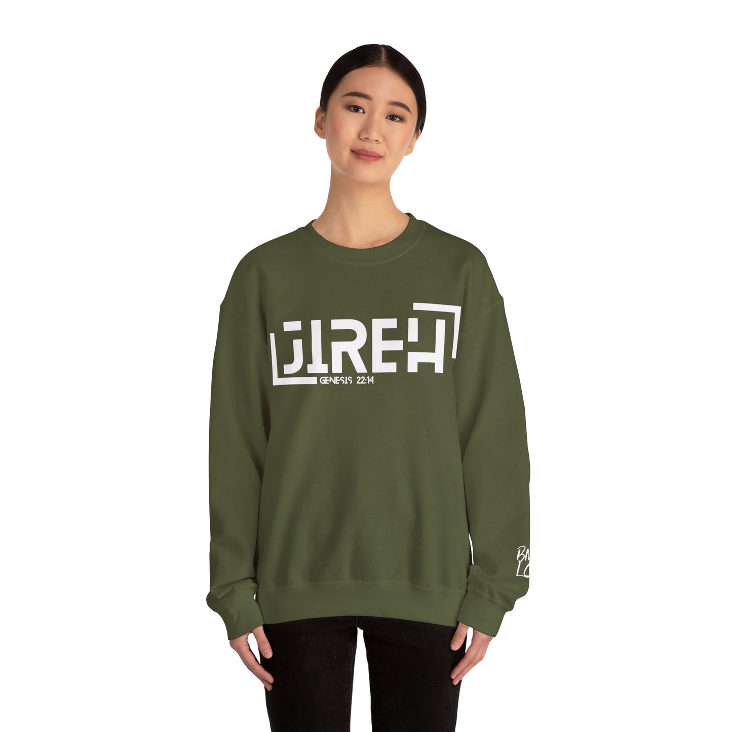 "Jireh" Heavy Blend™ Crewneck Sweatshirt