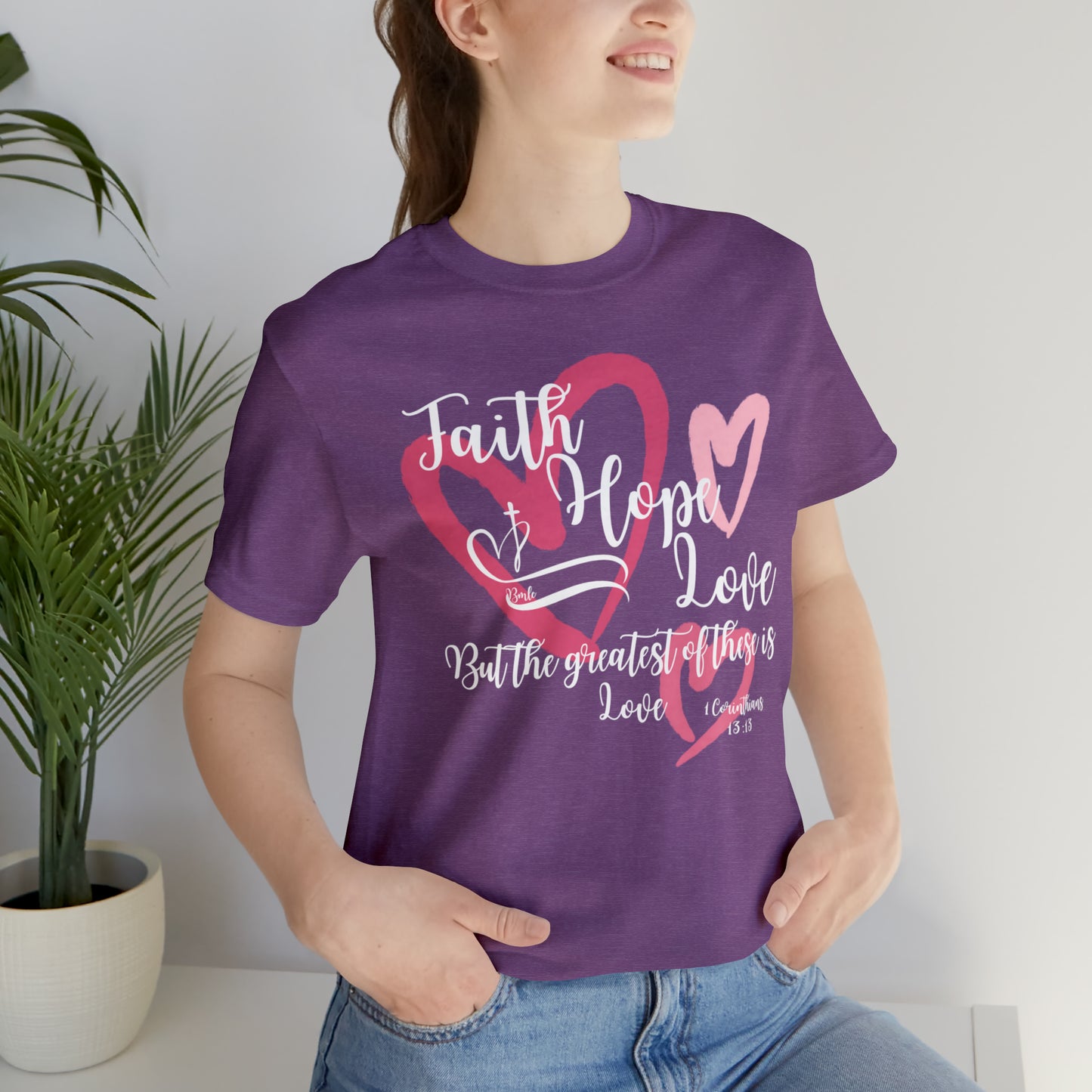 Faith, Hope, Love Short Sleeve Tee