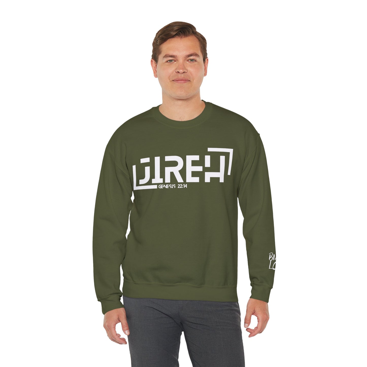 "Jireh" Heavy Blend™ Crewneck Sweatshirt