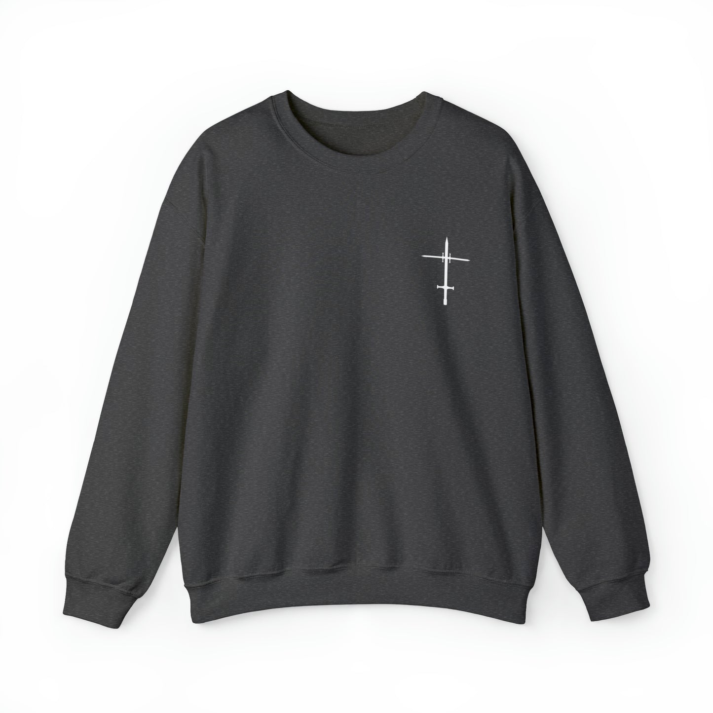 The Lord is a Warrior Heavy Blend™ Crewneck Sweatshirt