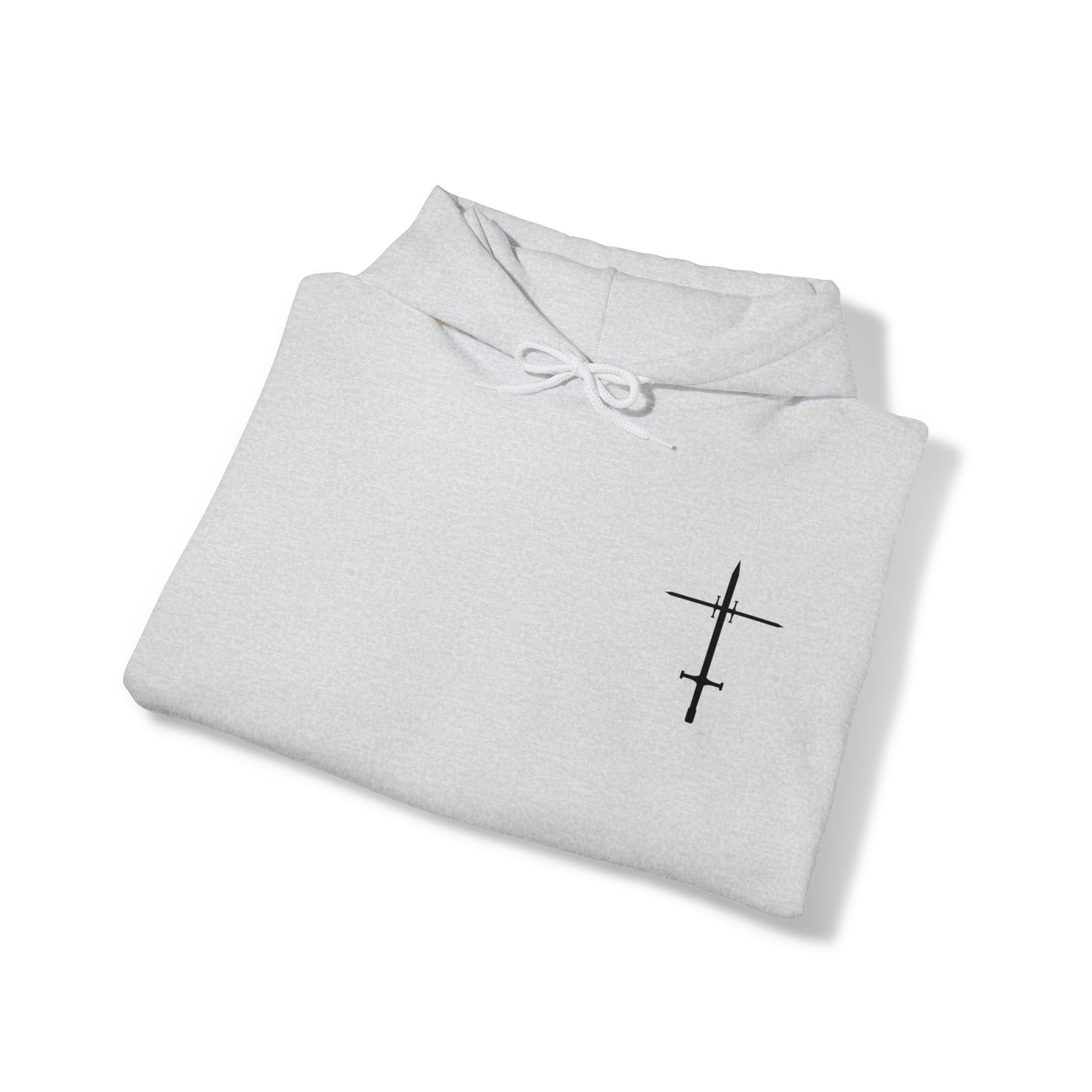 The Lord is a Warrior Heavy Blend™ Hooded Sweatshirt