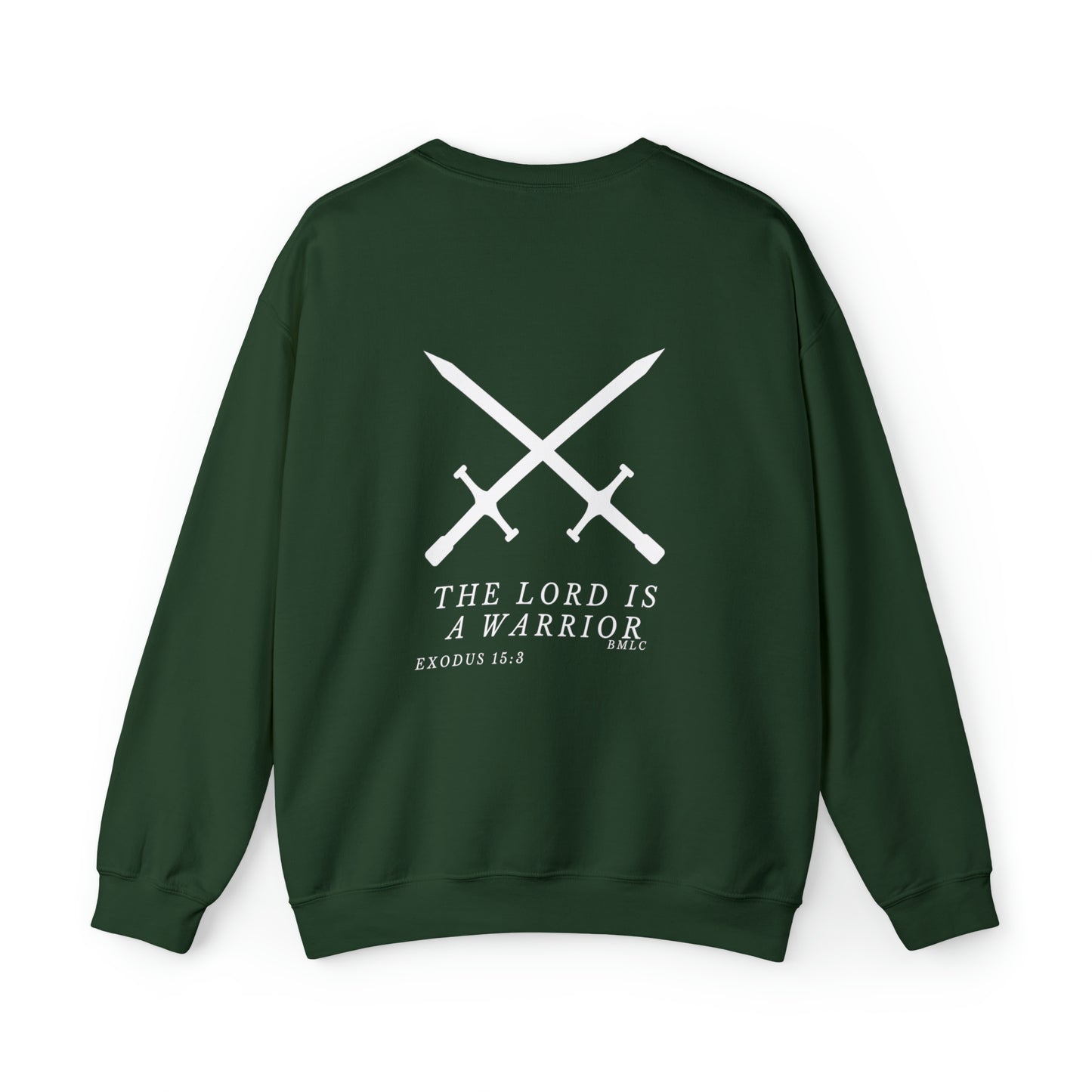 The Lord is a Warrior Heavy Blend™ Crewneck Sweatshirt