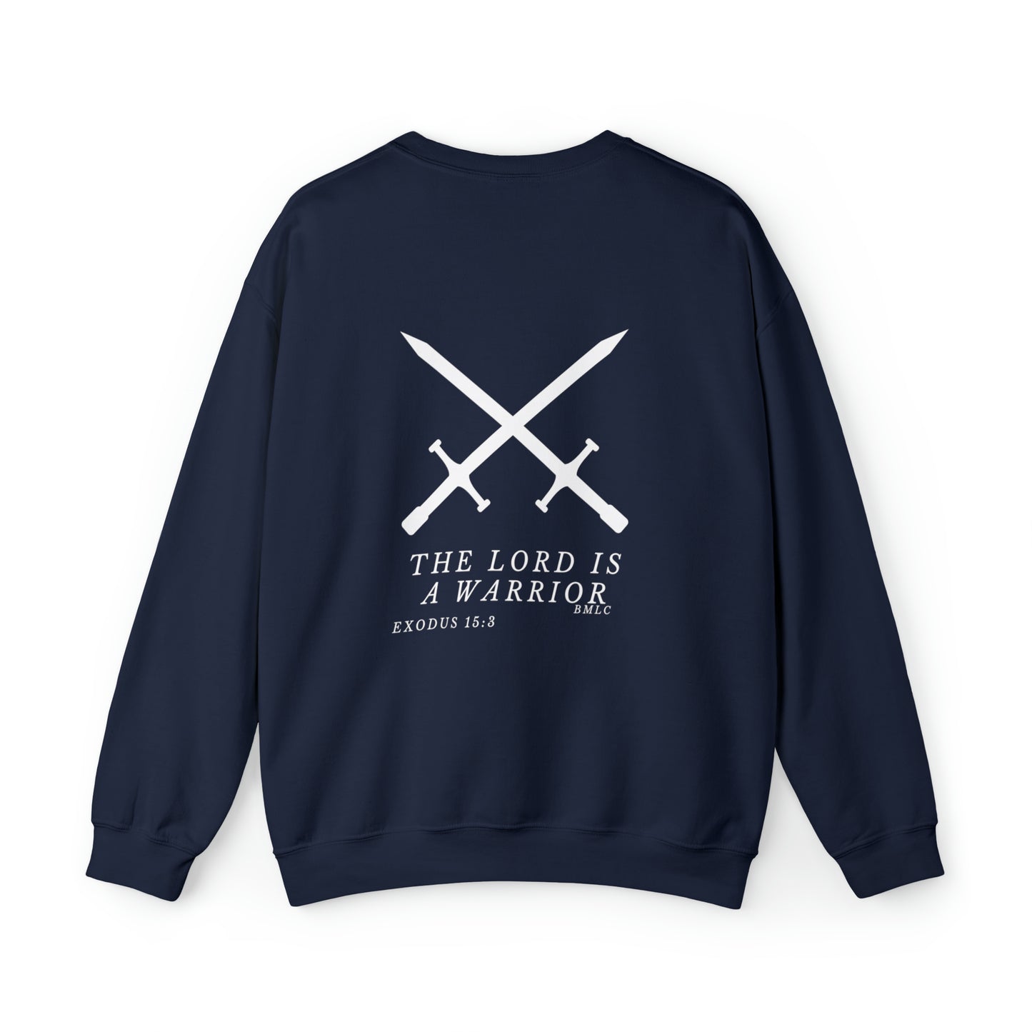 The Lord is a Warrior Heavy Blend™ Crewneck Sweatshirt