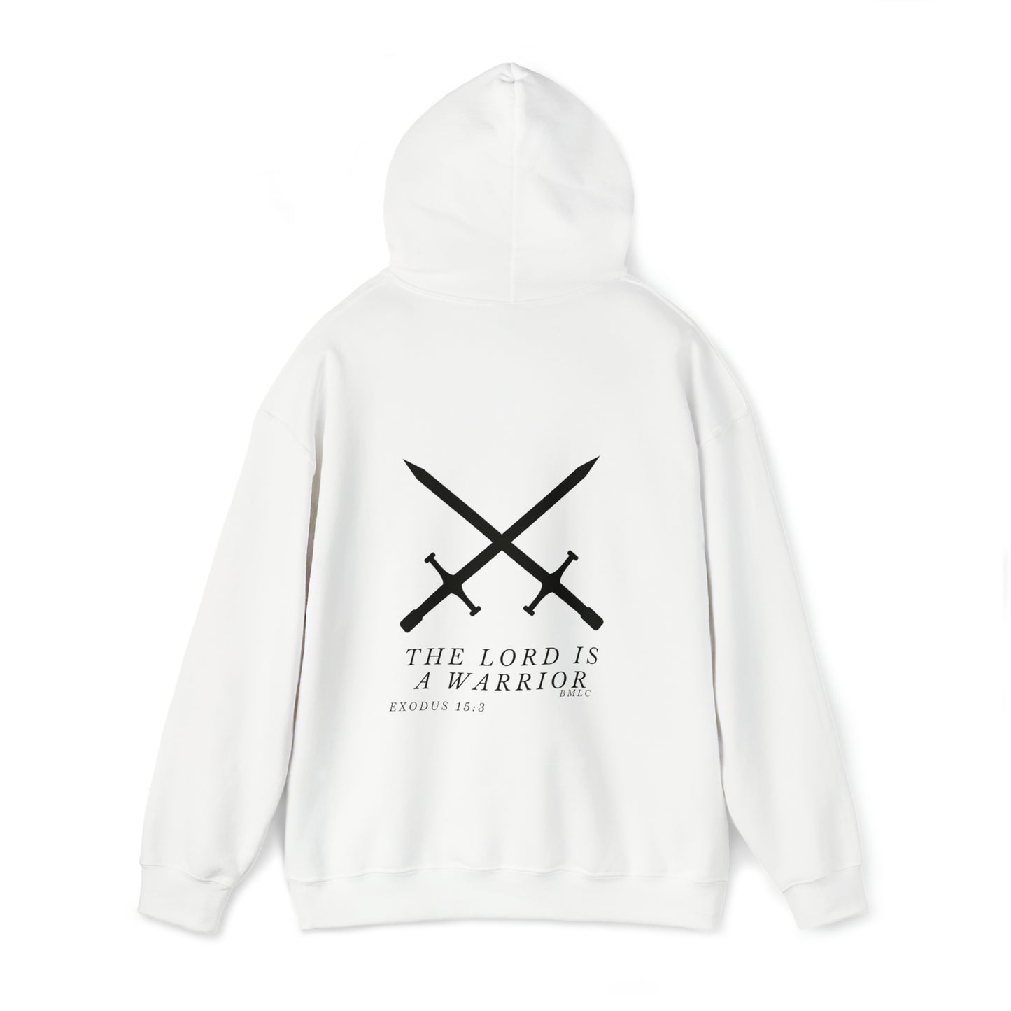 The Lord is a Warrior Heavy Blend™ Hooded Sweatshirt