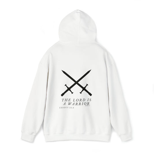 The Lord is a Warrior Heavy Blend™ Hooded Sweatshirt