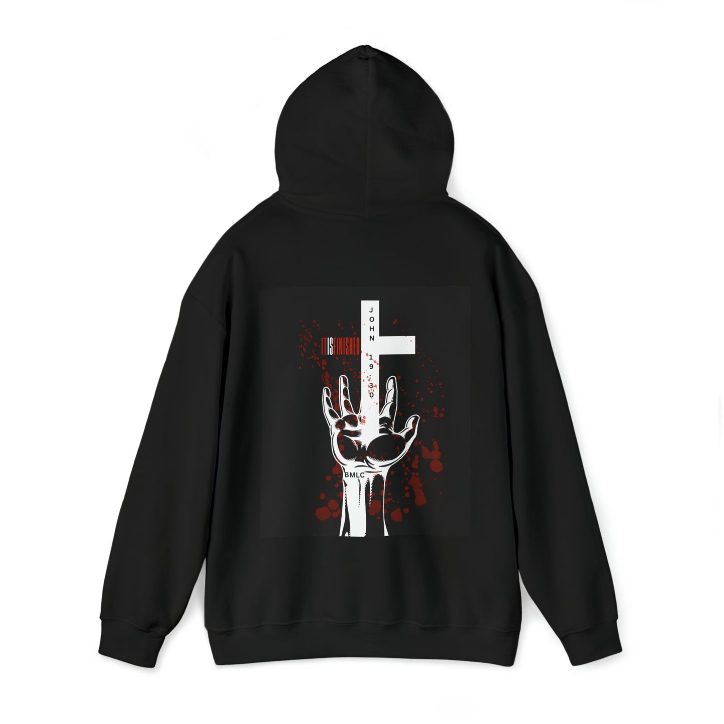 "It is Finished" Heavy Blend™ Hooded Sweatshirt