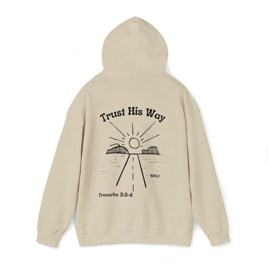 Trust His Way Heavy Blend™ Hooded Sweatshirt