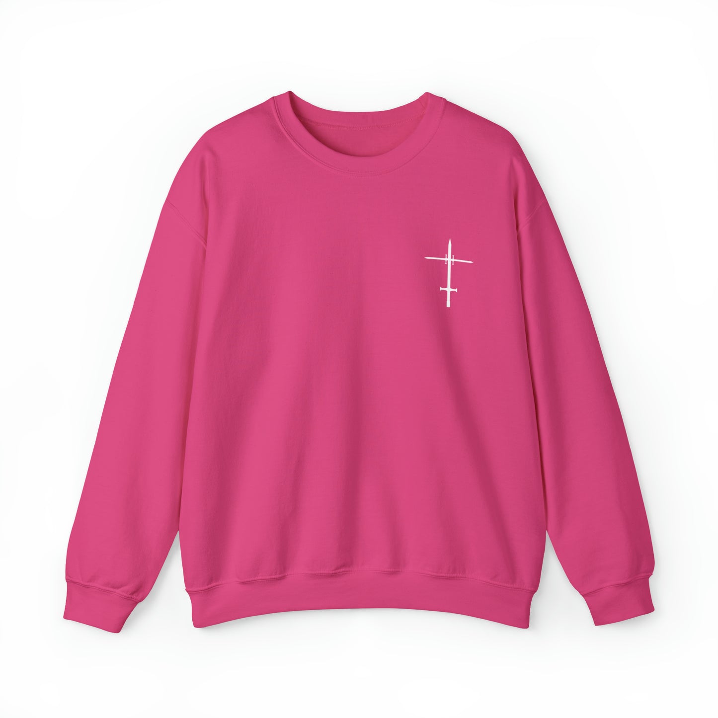 The Lord is a Warrior Heavy Blend™ Crewneck Sweatshirt