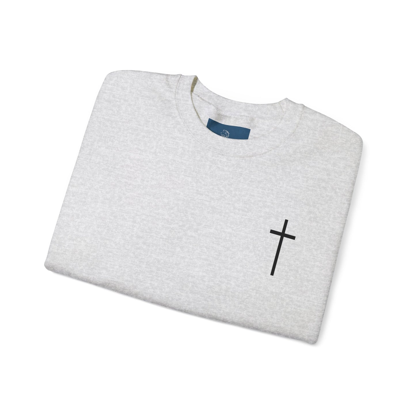 "The Lord is my strength" Heavy Blend™ Crewneck Sweatshirt