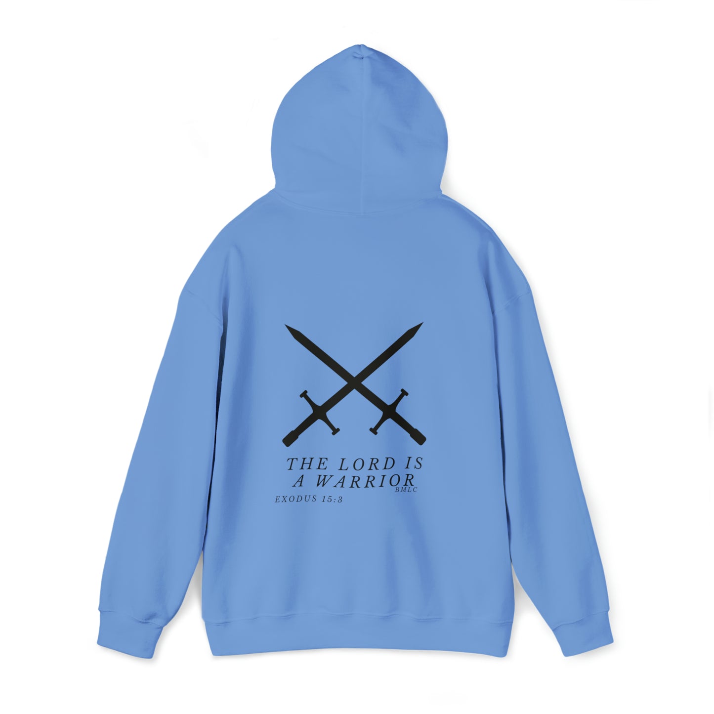 The Lord is a Warrior Heavy Blend™ Hooded Sweatshirt