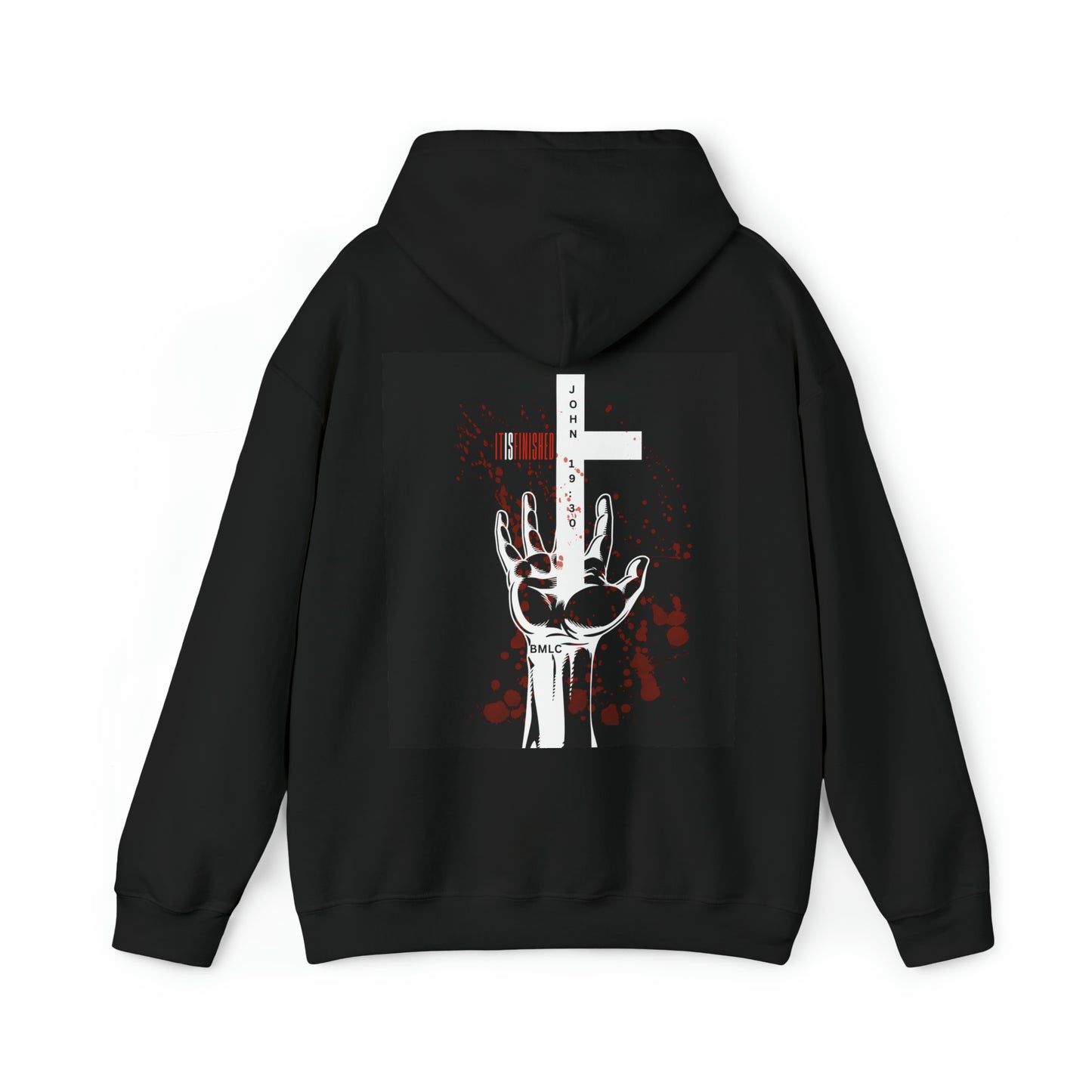 "It is Finished" Heavy Blend™ Hooded Sweatshirt